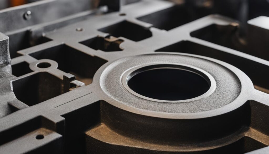 Various types of medium and large ductile iron castings, resin sand process, insulation time required for the sand box after pouring
