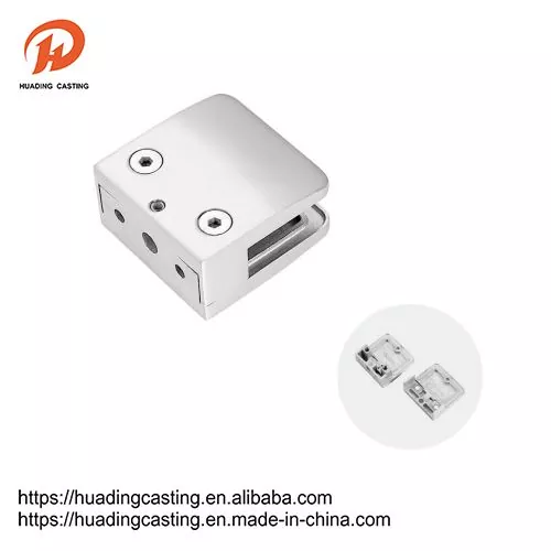 304 316 Stainless Steel Square Glass Clamp Balustrade Clamp