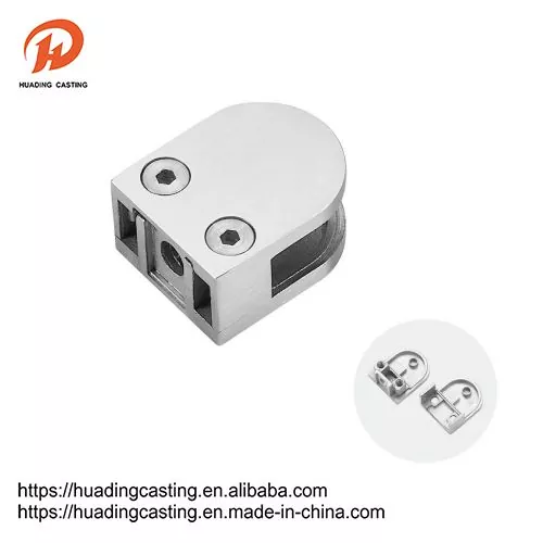 D Shape Glass Bracket Glass Fixed Clamp