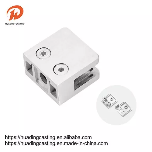 Square Stainless Steel 316 304 Glass Clamp