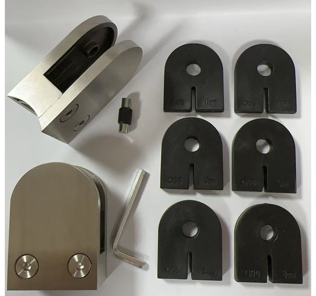 Stainless Steel Glass Clamp Glass Clip Glass Holder